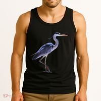 Heron Blue Heron Water Bird Tank Top thumb 3