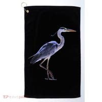 Heron Blue Heron Water Bird Golf Towel thumb 0