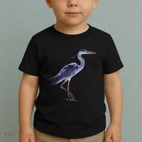 Heron Blue Heron Water Bird Toddler T-Shirt thumb 2