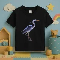 Heron Blue Heron Water Bird Toddler T-Shirt thumb 3