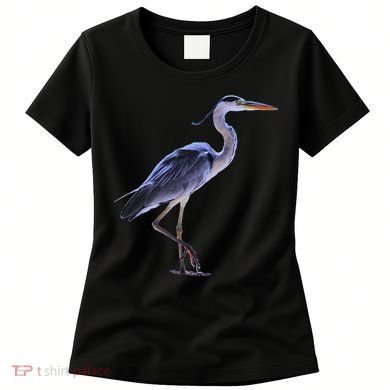 Heron Blue Heron Water Bird Women's T-Shirt