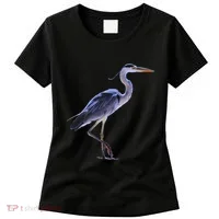Heron Blue Heron Water Bird Women's T-Shirt thumb 0