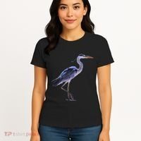 Heron Blue Heron Water Bird Women's T-Shirt thumb 4