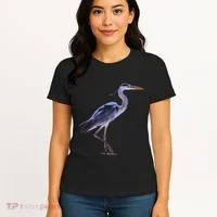 Heron Blue Heron Water Bird Women's T-Shirt thumb 4