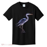 Heron Blue Heron Water Bird Kids T-Shirt thumb 0