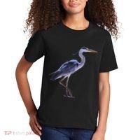 Heron Blue Heron Water Bird Kids T-Shirt thumb 2