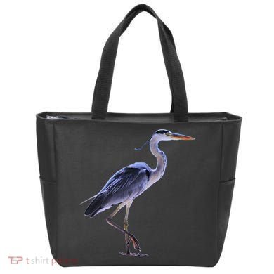 Heron Blue Heron Water Bird Tote Bag