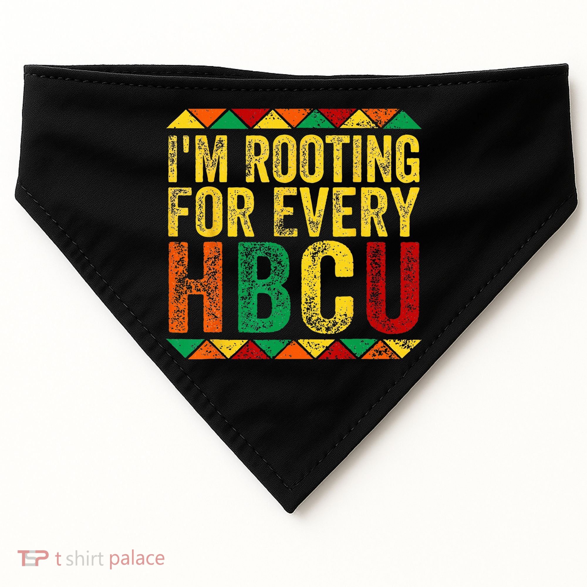 HBCU Black History Month Im Rooting For Every HBCU USA-Made Doggie Bandana