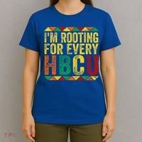 HBCU Black History Month Im Rooting For Every HBCU T-Shirt thumb 4