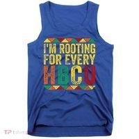 HBCU Black History Month Im Rooting For Every HBCU Tank Top thumb 0