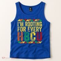HBCU Black History Month Im Rooting For Every HBCU Tank Top thumb 2