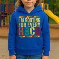HBCU Black History Month Im Rooting For Every HBCU Kids Hoodie thumb 3