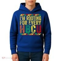 HBCU Black History Month Im Rooting For Every HBCU Kids Hoodie thumb 4
