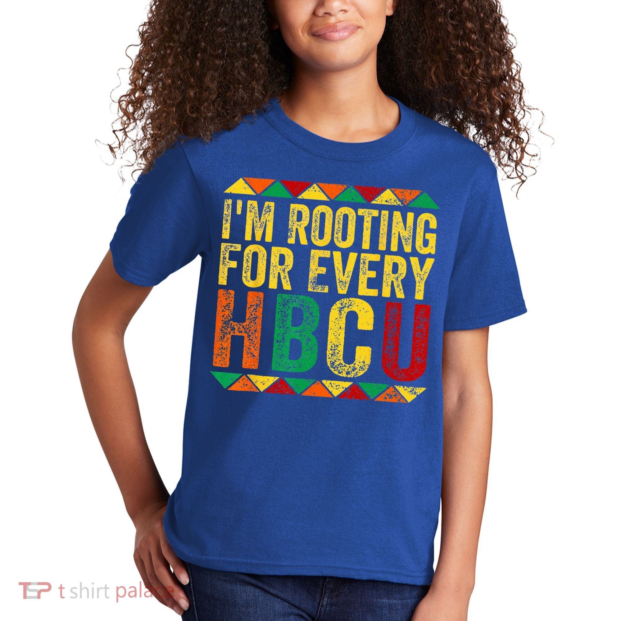 HBCU Black History Month Im Rooting For Every HBCU Kids T-Shirt