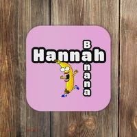 Hannah Banana Hannah Name Coaster thumb 0