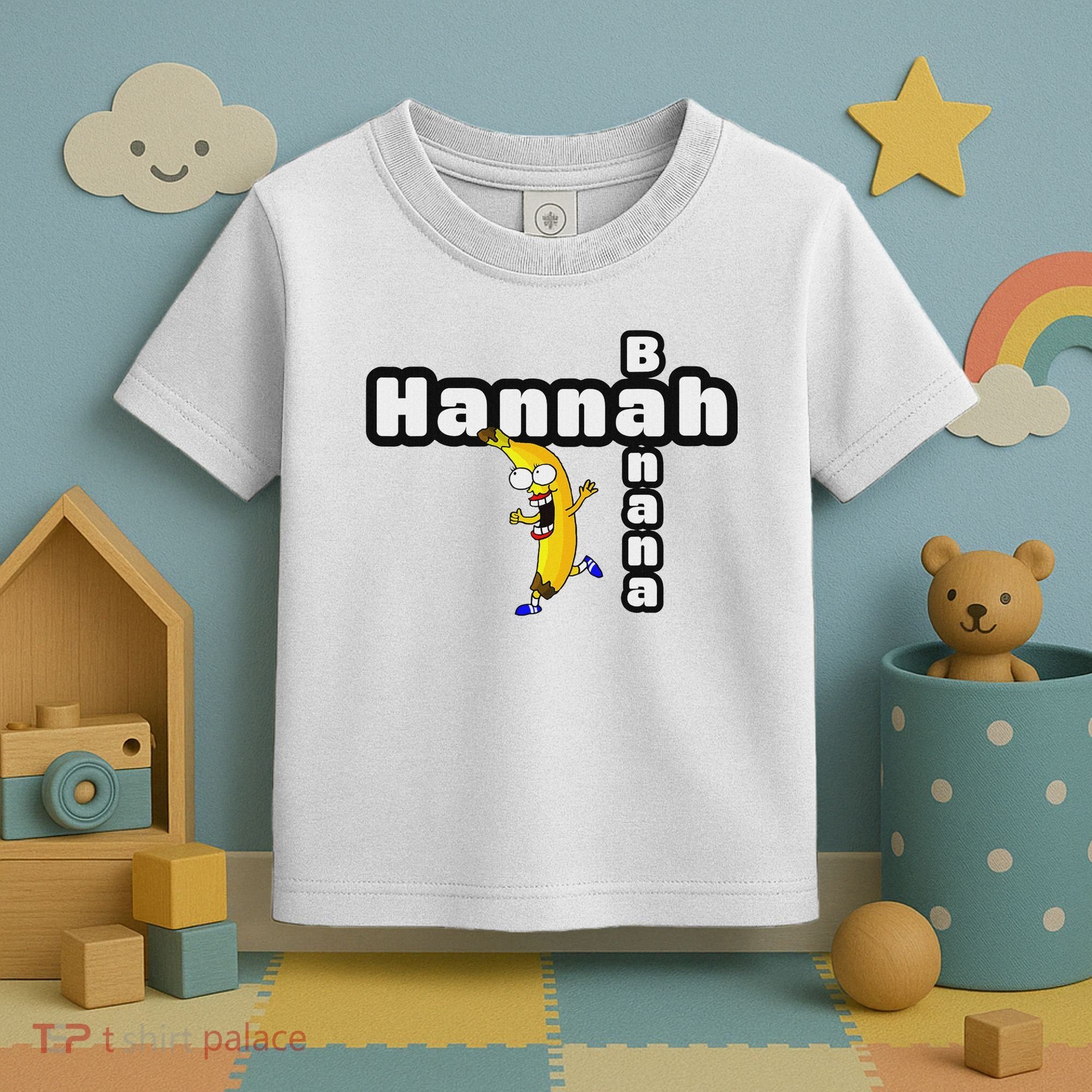 Hannah Banana Hannah Name Toddler T-Shirt