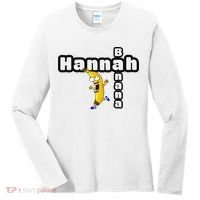 Hannah Banana Hannah Name Women's Long Sleeve Shirt thumb 0