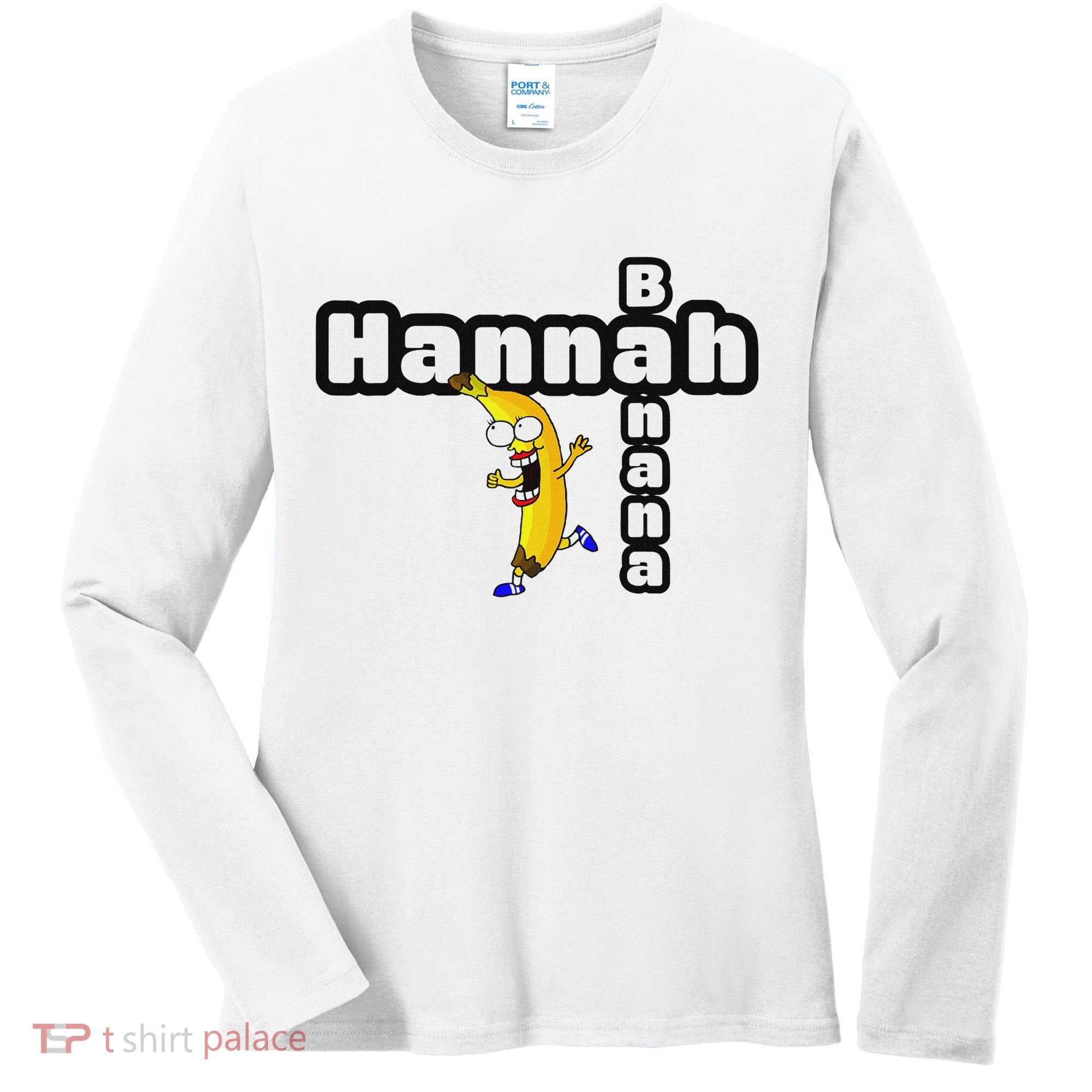 Hannah Banana Hannah Name Women's Long Sleeve Shirt