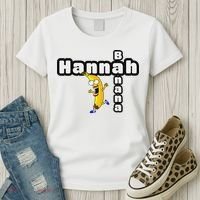 Hannah Banana Hannah Name Women's T-Shirt thumb 3