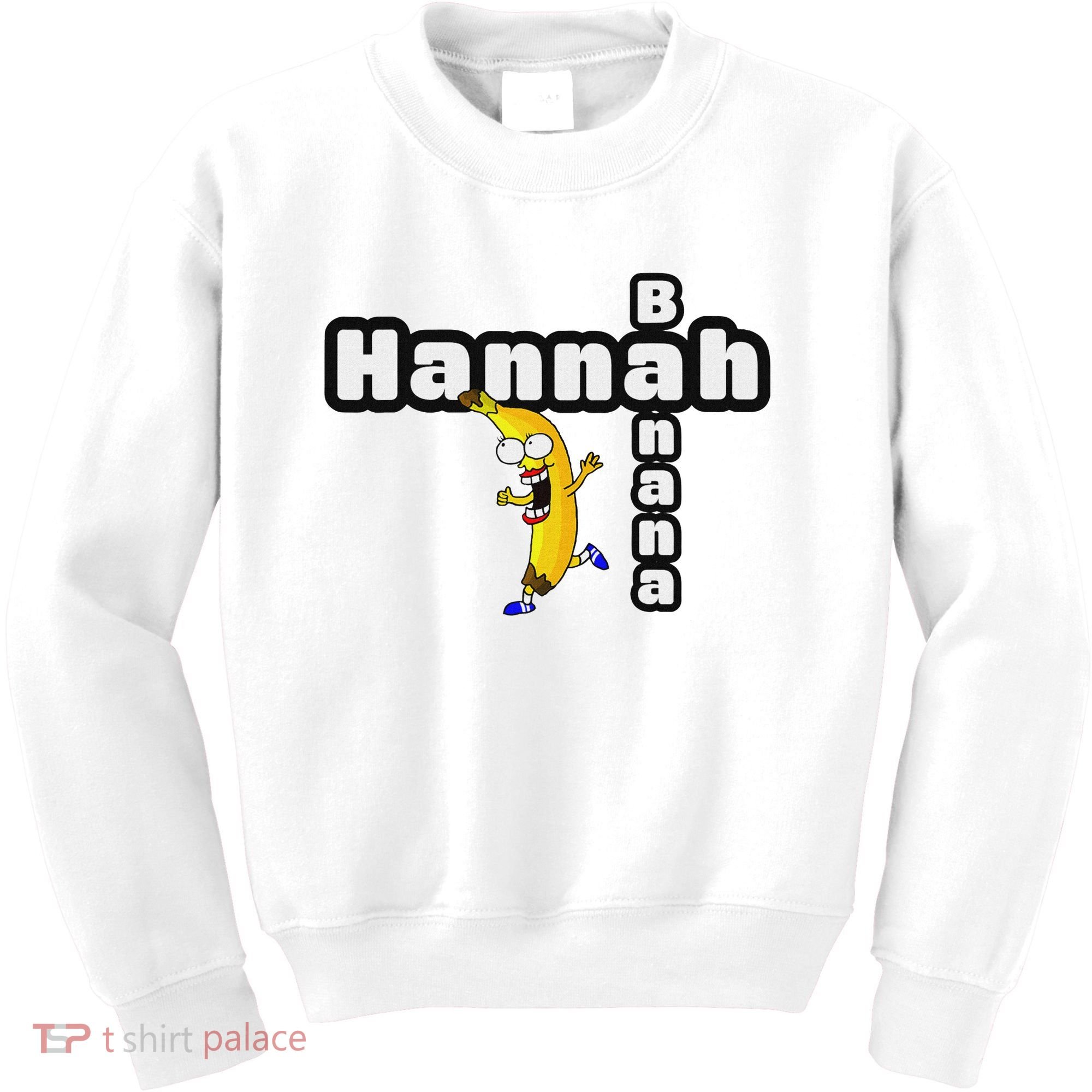 Hannah Banana Hannah Name Kids Sweatshirt