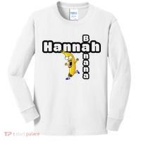 Hannah Banana Hannah Name Kids Long Sleeve Shirt thumb 0