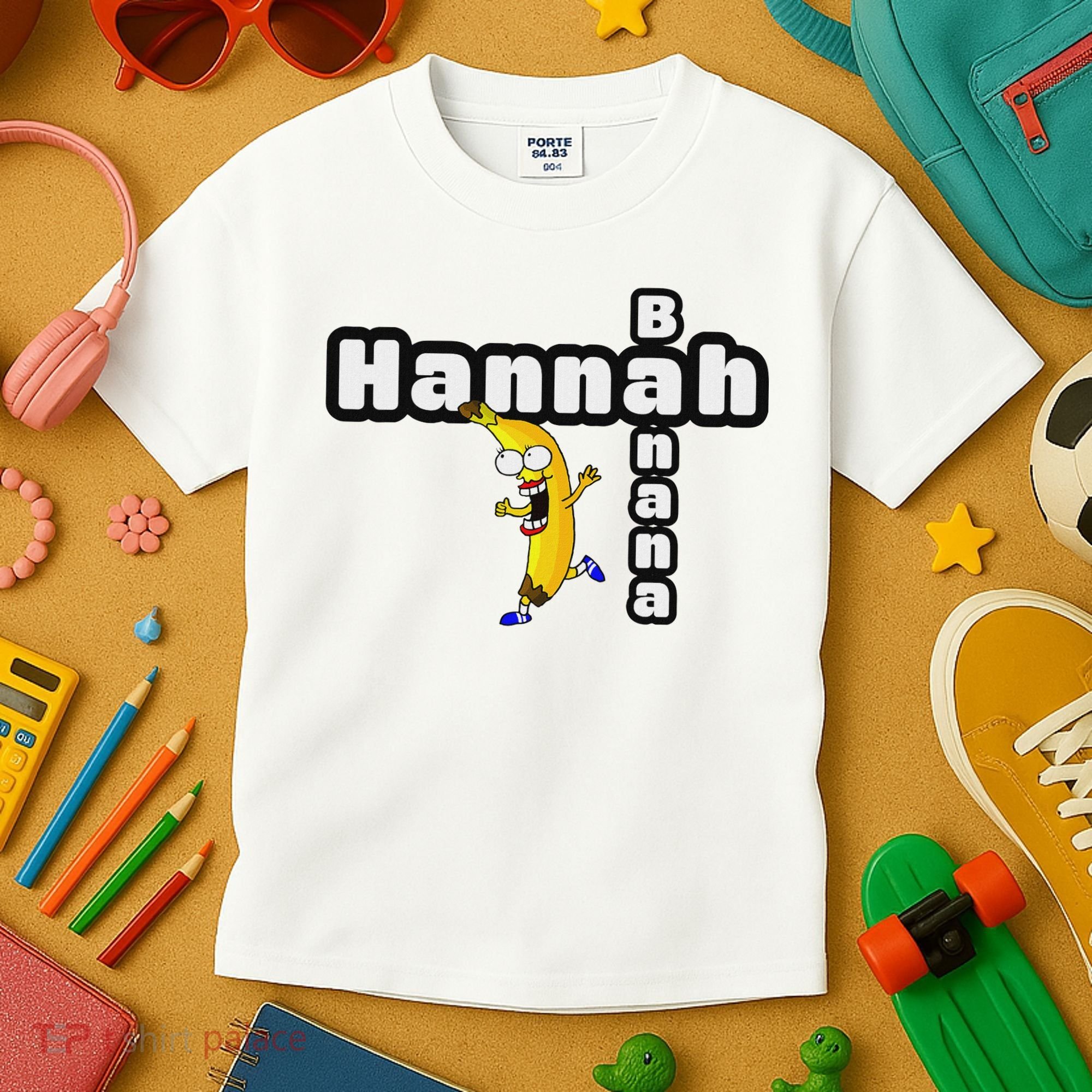 Hannah Banana Hannah Name Kids T-Shirt