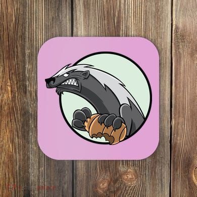 Honey Badger Coaster