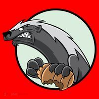 Honey Badger Santa Hat thumb 1