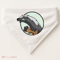 Honey Badger USA-Made Doggie Bandana thumb 0