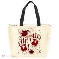 Help Bloody Halloween Costume Blood Matching Tote Bag thumb 0