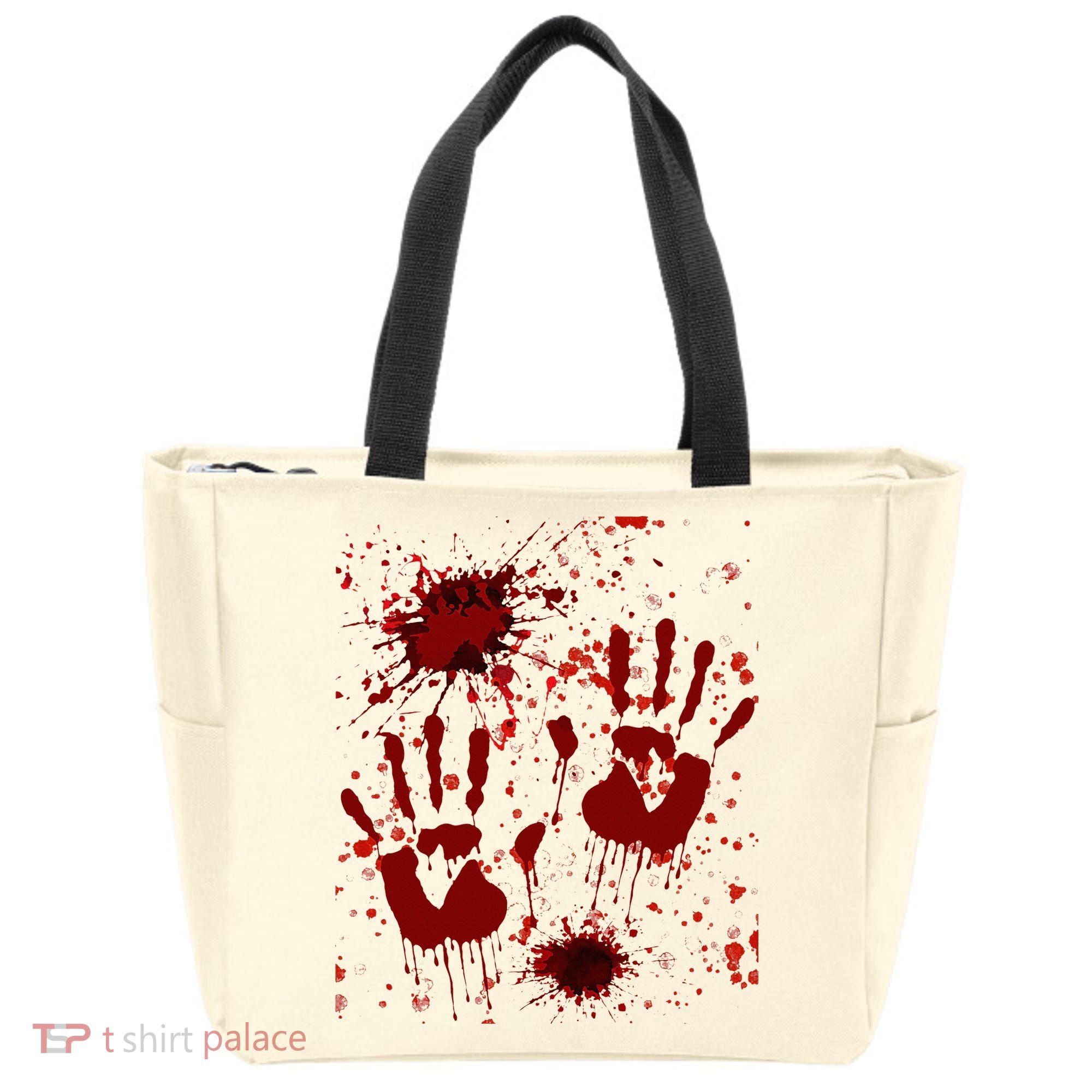 Help Bloody Halloween Costume Blood Matching Tote Bag