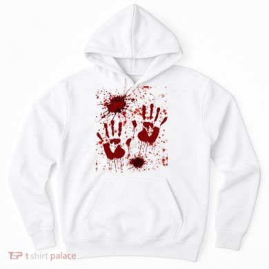 Help Bloody Halloween Costume Blood Matching Hoodie