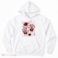 Help Bloody Halloween Costume Blood Matching Hoodie thumb 0