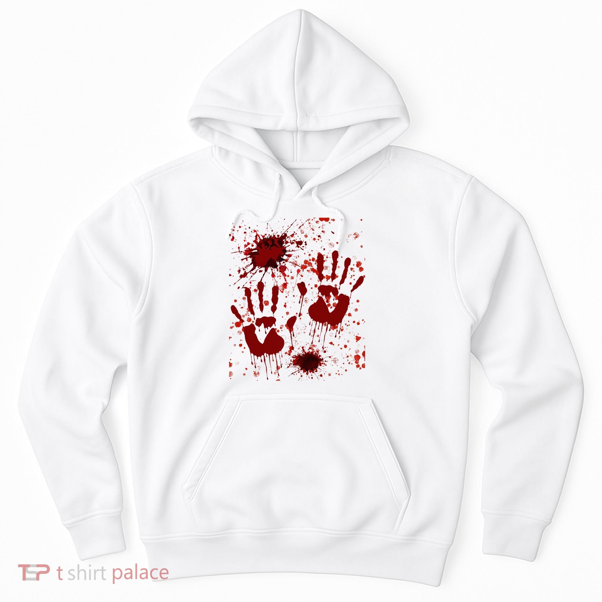 Help Bloody Halloween Costume Blood Matching Hoodie