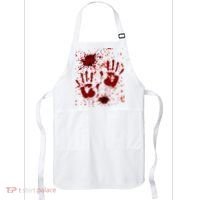 Help Bloody Halloween Costume Blood Matching Apron thumb 0