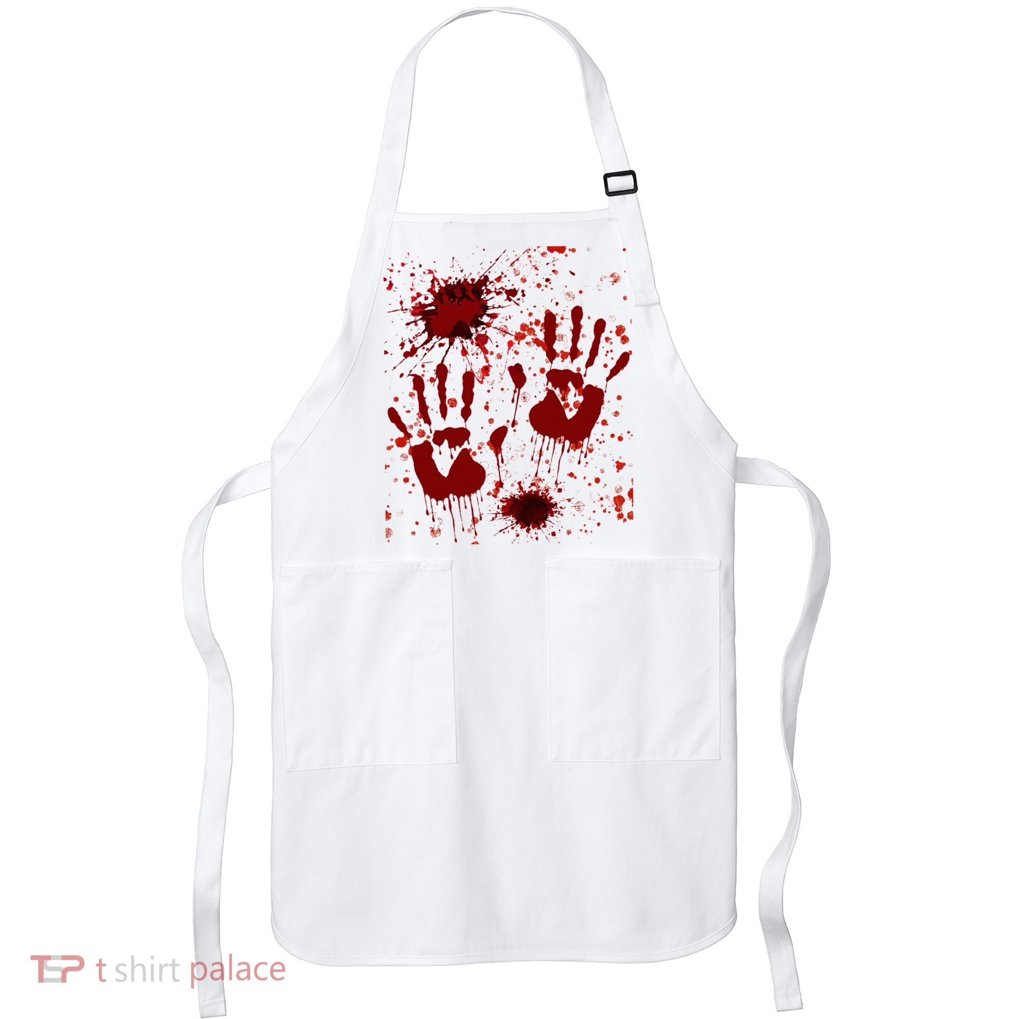 Help Bloody Halloween Costume Blood Matching Apron