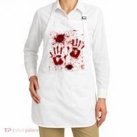 Help Bloody Halloween Costume Blood Matching Apron thumb 2