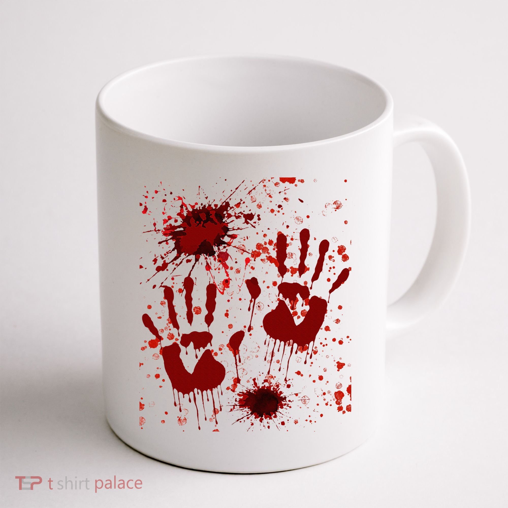 Help Bloody Halloween Costume Blood Matching Coffee Mug