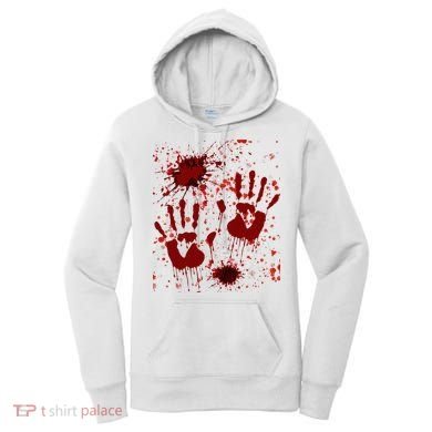 Help Bloody Halloween Costume Blood Matching Women's Hoodie