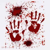 Help Bloody Halloween Costume Blood Matching Women's Hoodie thumb 2