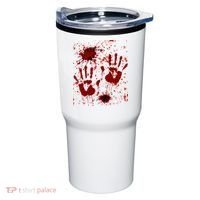 Help Bloody Halloween Costume Blood Matching Tumbler thumb 0