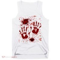 Help Bloody Halloween Costume Blood Matching Tank Top thumb 0
