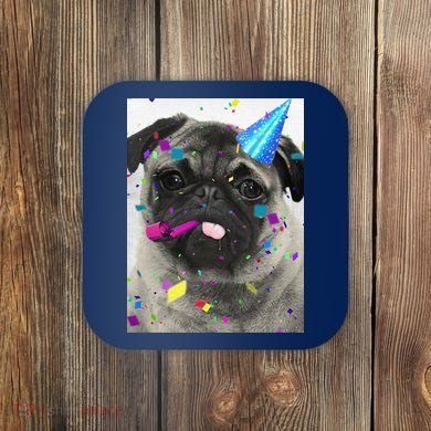 Happy Birthday Coaster