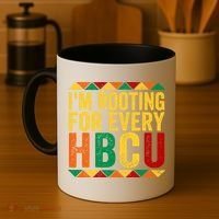 HBCU Black History Month I_m Rooting For Every HBCU Coffee Mug thumb 4