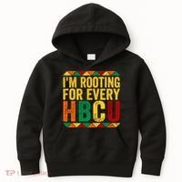 HBCU Black History Month I_m Rooting For Every HBCU Kids Hoodie thumb 0