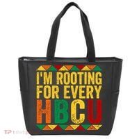 HBCU Black History Month I_m Rooting For Every HBCU Tote Bag thumb 0
