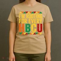 HBCU Black History Month I_m Rooting For Every HBCU T-Shirt thumb 4