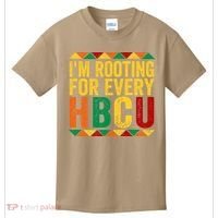 HBCU Black History Month I_m Rooting For Every HBCU Kids T-Shirt thumb 0