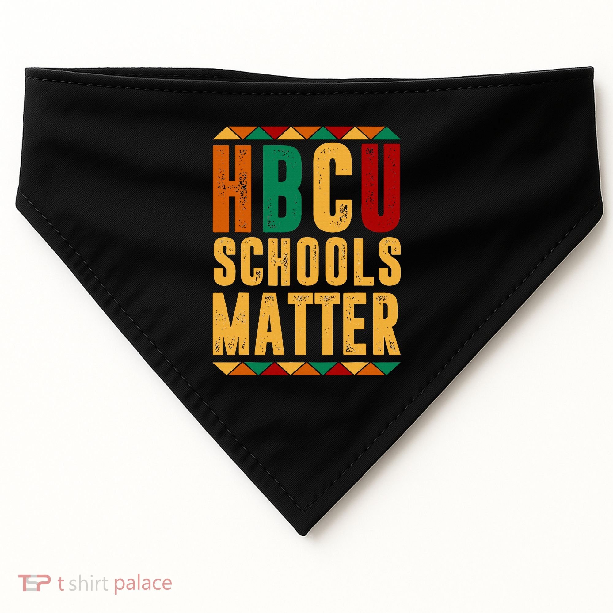 HBCU Black History Pride Gift Im Rooting For Every HBCU USA-Made Doggie Bandana