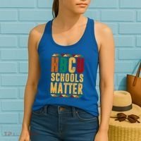 HBCU Black History Pride Gift Im Rooting For Every HBCU Women's Tank Top thumb 2